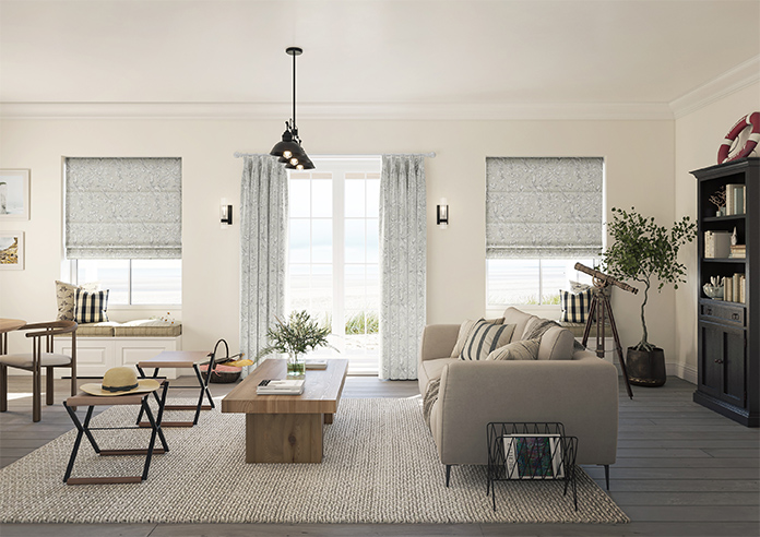 Aviary Velvet, Whisper - Roman Blind - Image 8